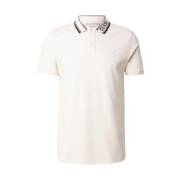 GUESS Tricou 'LYLE' gri / negru / alb