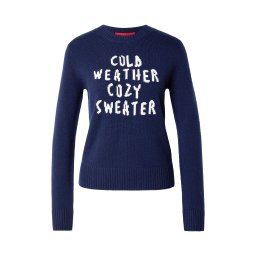 MAX&Co. Pulover 'FONTANA' bleumarin / alb