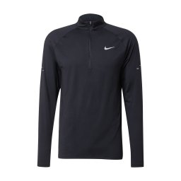 NIKE Tricou funcțional 'Stride' negru / alb