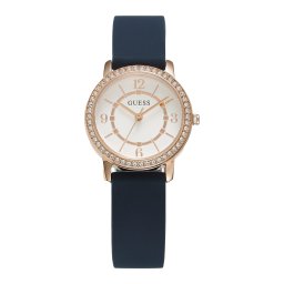 GUESS Ceas analogic 'Melody' albastru / auriu