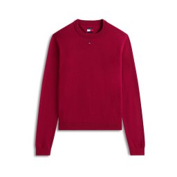 Tommy Jeans Pulover 'ESSENTIAL' mov zmeură