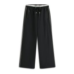 Tommy Jeans Pantaloni negru / alb