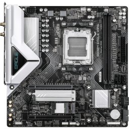 Placa de baza AM5 DDR5 BT mATX Negru/Alb