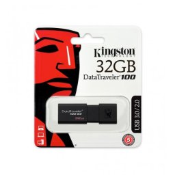 Memorie USB KINGSTON, 32Gb Datatraveler G3 Negru + Ambalaj Retail