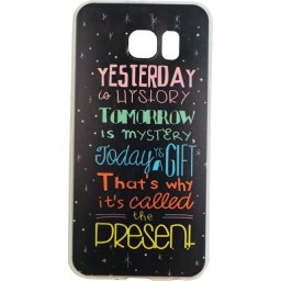 Husa TPU Samsung Galaxy S6 Model Present