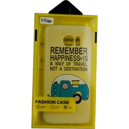 Husa TPU pentru Samsung Galaxy S7 Edge Model Happiness