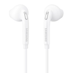 Casti in ear EO-EG920BWE, stereo pentru Samsung S6 / S6 Edge / S7 / S7 Edge, Jack, Microfon, Albe