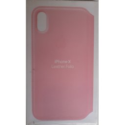 Husa de protectie, Folio pentru Apple iPhone X, Piele, MQRV2FE / A, Pink