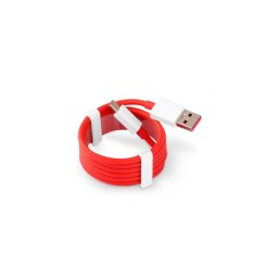 Cablu de date si incarcare pentru One Plus, USB-USB-C, 3A, 1m, Rosu