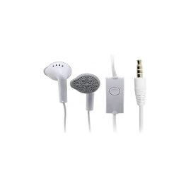 Casti cu microfon pentru Samsung EHS61, 3.5mm jack, Albe