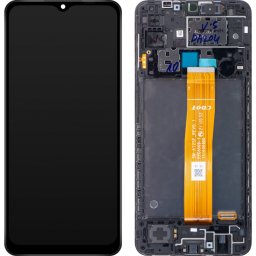 Display ecran cu Touchscreen si Rama pentru Samsung A12, SM-A125F, Incell, Negru