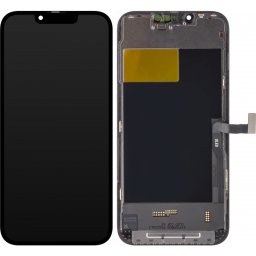 Display ecran cu Touchscreen si Rama pentru Apple Iphone 13 Pro, OLED, Negru