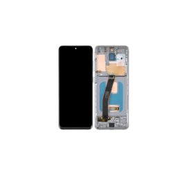 Display ecran cu Touchscreen si Rama pentru Samsung S20, G980F, Incell, Negru