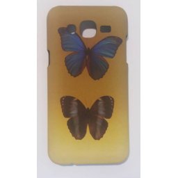 Husa Capac Hard PC pentru Samsung J5 2015, Model Fluturi