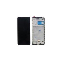 Display ecran cu Touchscreen si Rama pentru Samsung A21S, SM-A217, Incell, Negru