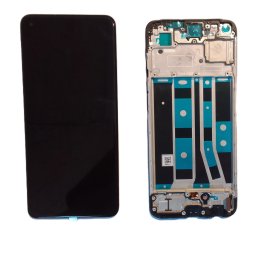 Display ecran cu Touchscreen si Rama pentru Oppo A78 4G, OEM, Negru