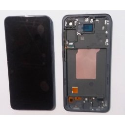 Display ecran cu Touchscreen si Rama pentru Samsung A55 5G, A556, Incell, Negru