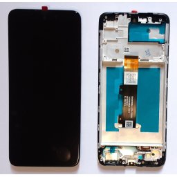 Display ecran cu Touchscreen si Rama pentru Motorola E30 / E40, OEM, Negru