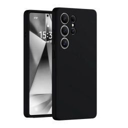 Husa TPU gel, silicon pentru Samsung S25 Ultra, Negru