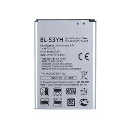 Acumulator pentru LG G3 / LG D850 / LG D851 / LG D855, BL-53YH, 3000 mAh