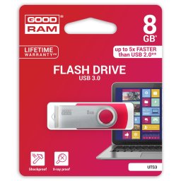 Memorie USB Goodram,3.0 Twister 8GB Red