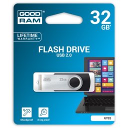 Memorie USB Goodram,2.0 Twister 32GB, Black