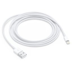 Cablu de date / incarcare MD818ZM / A, USB to Lightning, pentru iPhone 5 / 6 / 7 / 8 / X / XS / XSMAX / XR,1m, Foxconn