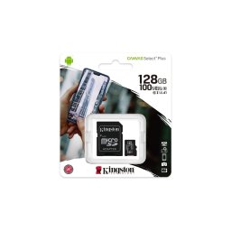 Card de memorie MicroSD si SD Kingston Canvas Select Plus, 128GB, 100MB / s, Blister Retail