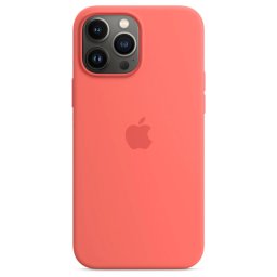 Husa spate Apple MMKQ3FE / A Silicone Case cu MagSafe pentru iPhone 13 Pro,Pink Pomelo,Blister