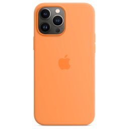 Husa spate Apple MMKH2FE / A Silicone Case cu MagSafe pentru iPhone 13 Pro,Marigold,Blister