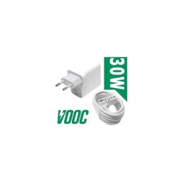 Incarcator retea pentru Oppo VOOC 4.0 30W si Cablu USB-C,HL1289,5A,1m