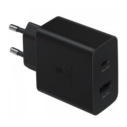 Incarcator retea EP-TA220NBEGEU, Dual,1xUSB C 35W, 1xUSB A 15W pentru Samsung, Negru