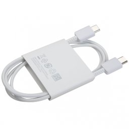 Cablu de date / incarcare Samsung, EP-DN980BWE, Type C-Type C, 3A, 1m, Alb