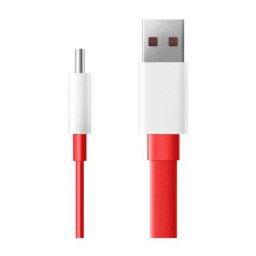 Cablu de date si incarcare One Plus, D140, USB-USB-C, 3A, 1m, Rosu