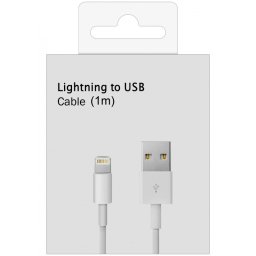 Cablu de date si incarcare USB to Lightning pentru Apple iPhone 5 / 6 / 7 / 8 / X / XS / XSMAX / XR,1M, Blister