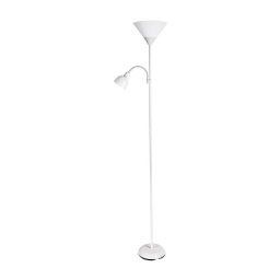 BRILAGI - Lampadar ARIANA 1xE27/100W/230V + 1xE14/25W alb