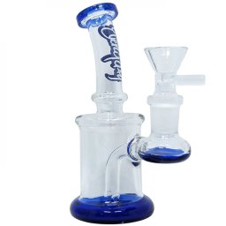 Dogg Lbs SWED Bong din sticla plante/ulei 12.7cm (USA)