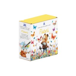 Fluturii - Puzzle magic de colorat cu apa