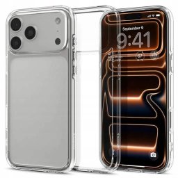 Husa silicon iPhone 17 Pro Max Spigen - Ultra Hybrid Crystal Clear
