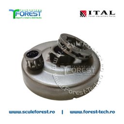 Carcasa ambreiaj compatibila pentru drujba Stihl 044, 046, MS382, MS440, MS441, MS460, MS462 cu sproket si rulment pas .3/8