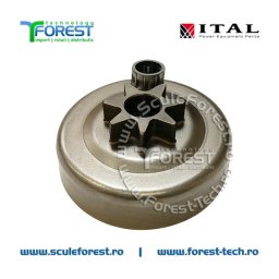 Carcasa ambreiaj compatibila pentru drujba Stihl MS261, MS261C, MS271, MS271C, MS291 cu pinion fix si rulment pas .325