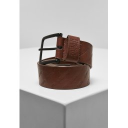 Allover Logo Belt Cognacbrown