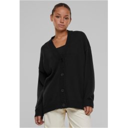 Women's oversized cardigan - black