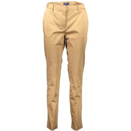 Pantaloni maro pentru femei GANT