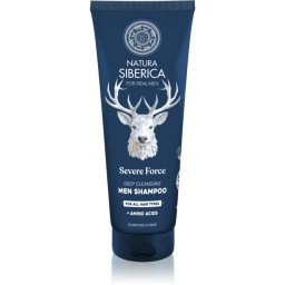 Natura Siberica Arctic Wild Severe Force sampon pentru curatare pentru bărbați 200 ml