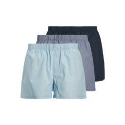 JACK & JONES Boxeri 'JACMilano' bleumarin / opal / albastru deschis