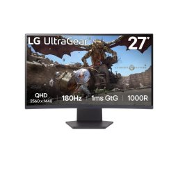 Monitor LED LG 27GS60QC-B 27" 25600x1440/16:9/1ms/300cd/m2/DiplayPort HDMI Headphone Out