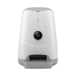 Dispenser smart pentru hrana animalelor de companie Petoneer Nutri Vision, 3.7 L, Camera, Control Vocal, Alb, PN-110009-01