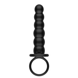 Vibrator Beads with Rings Negru