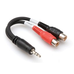 Accesorii Audio Hi-Fi Hosa Technology 3.5mm/RCA audio cable Black, Red